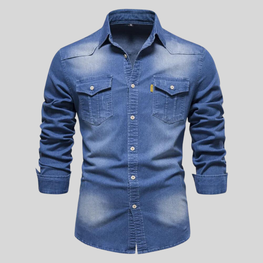 Men's denim shirt