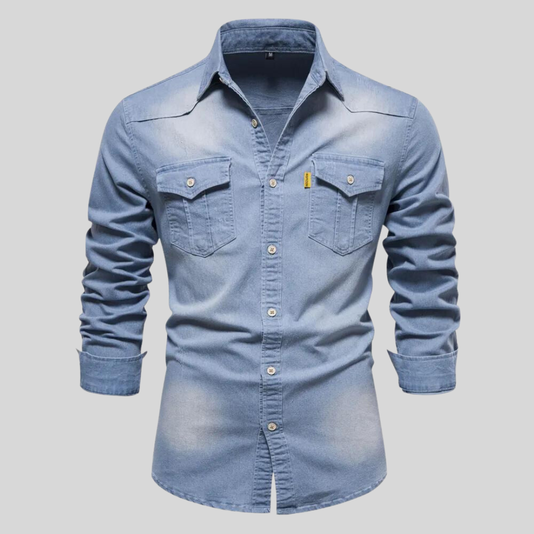 Men's denim shirt