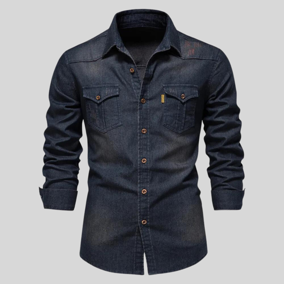 Men's denim shirt