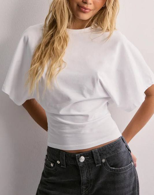 Lily | Cropped Wide Sleeve Tee