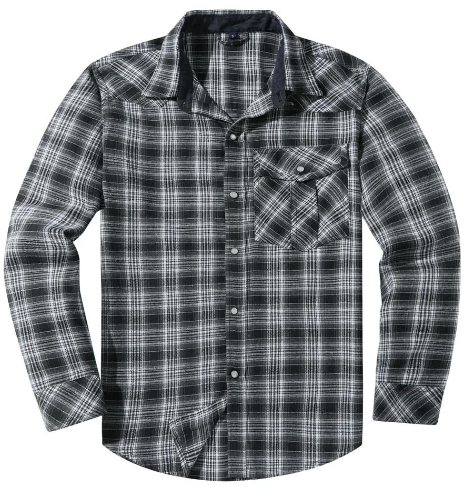 Men's Western Flannel Shirt
