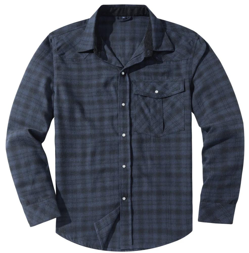 Men's Western Flannel Shirt