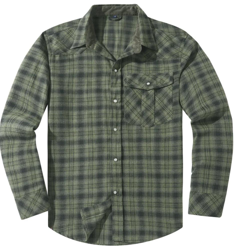 Men's Western Flannel Shirt