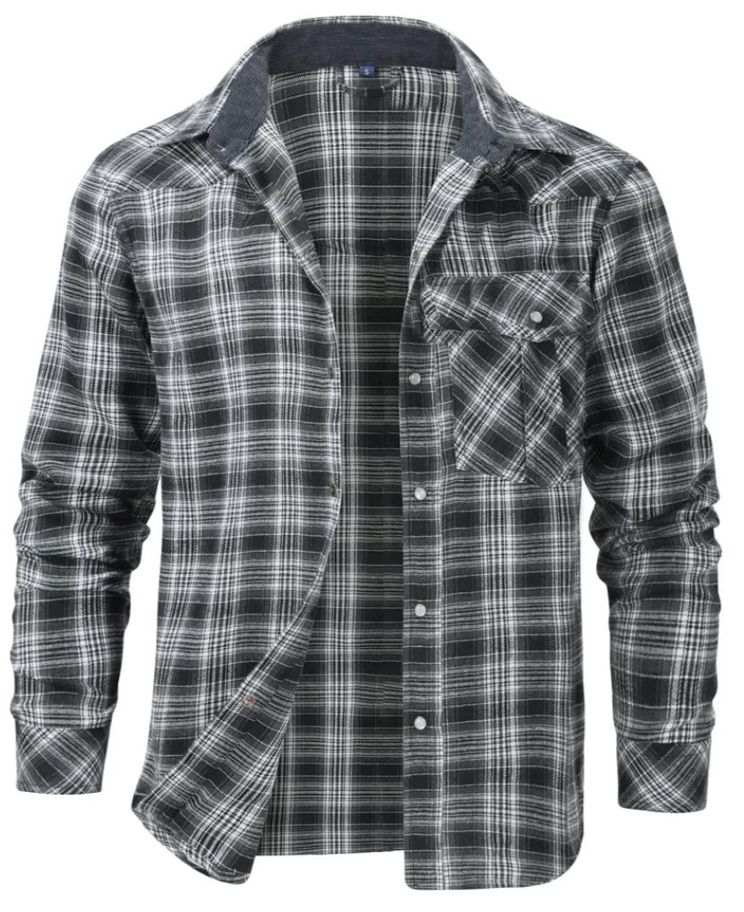 Men's Western Flannel Shirt