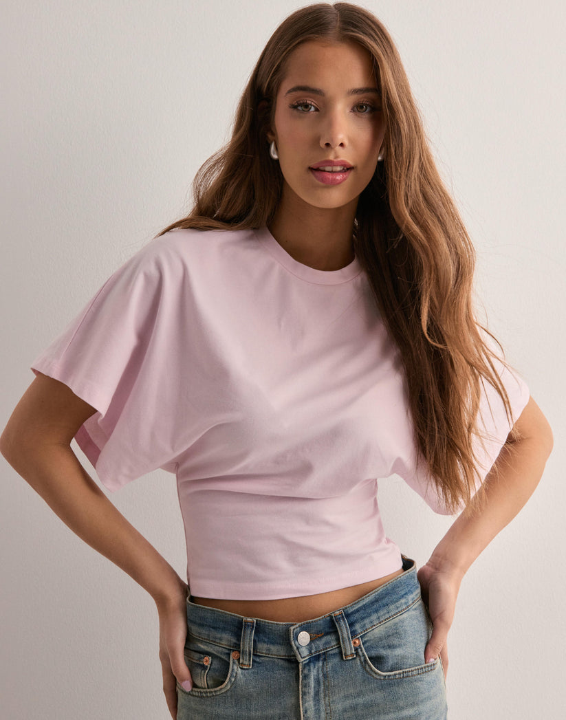 Lily | Cropped Wide Sleeve Tee