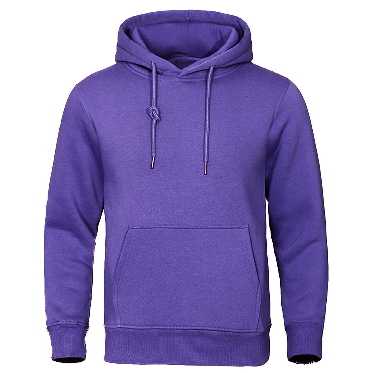 Unisex Fleece Pullover Hoodie in Violet