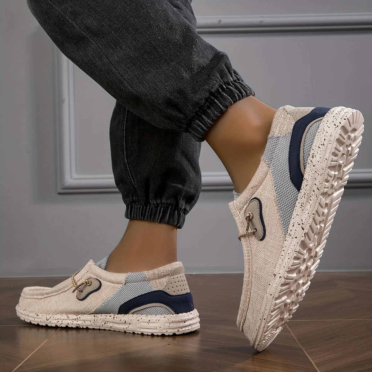 Women's Canvas Slip On Loafers