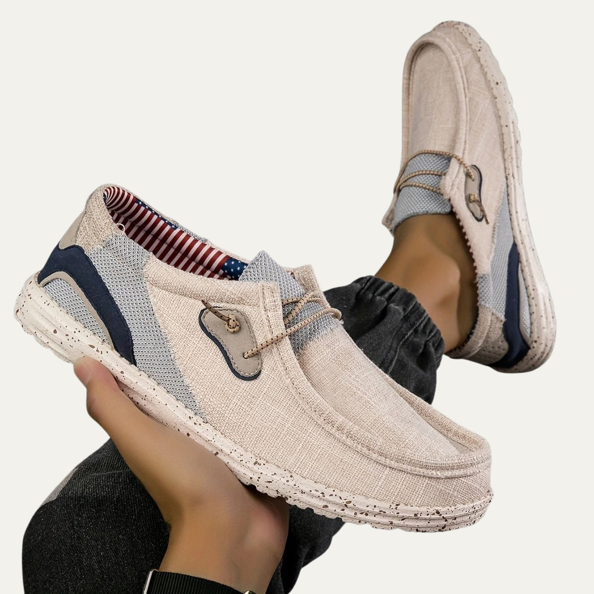 Women's Canvas Slip On Loafers