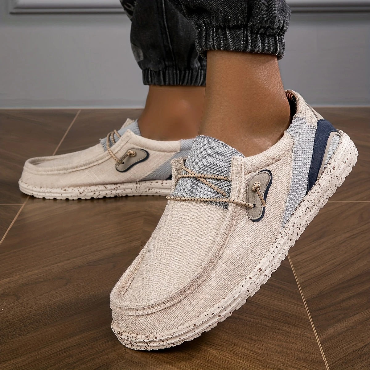 Women's Canvas Slip On Loafers