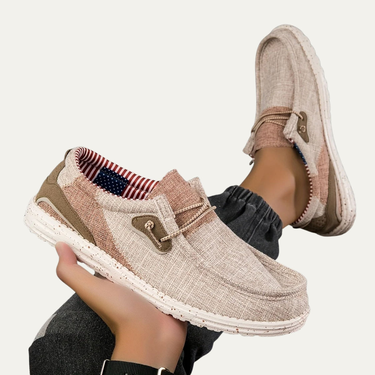 Women's Canvas Slip On Loafers
