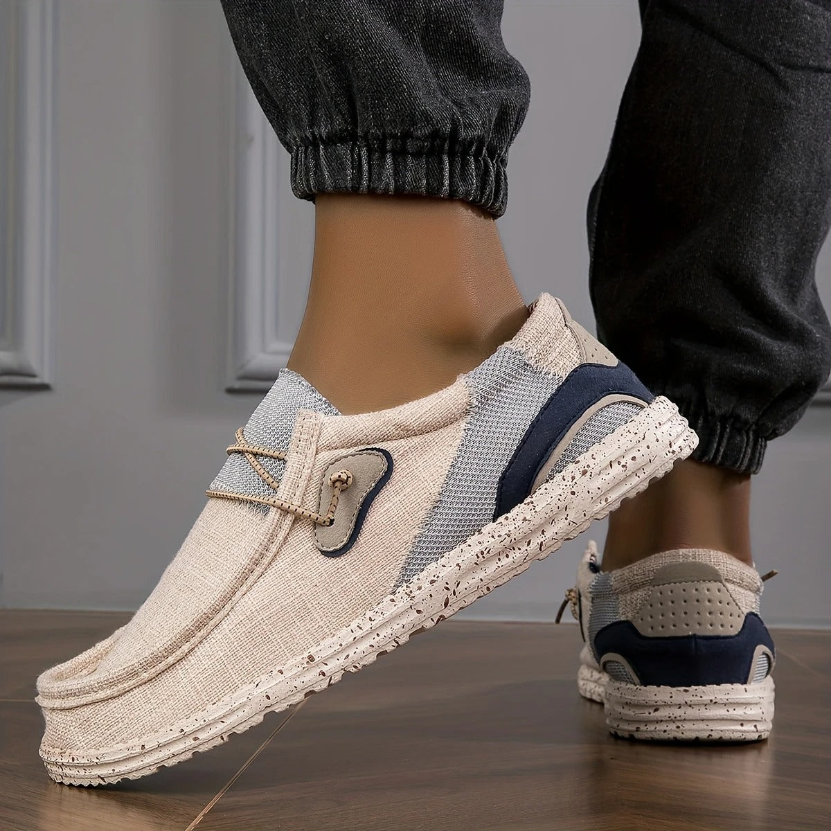 Women's Canvas Slip On Loafers