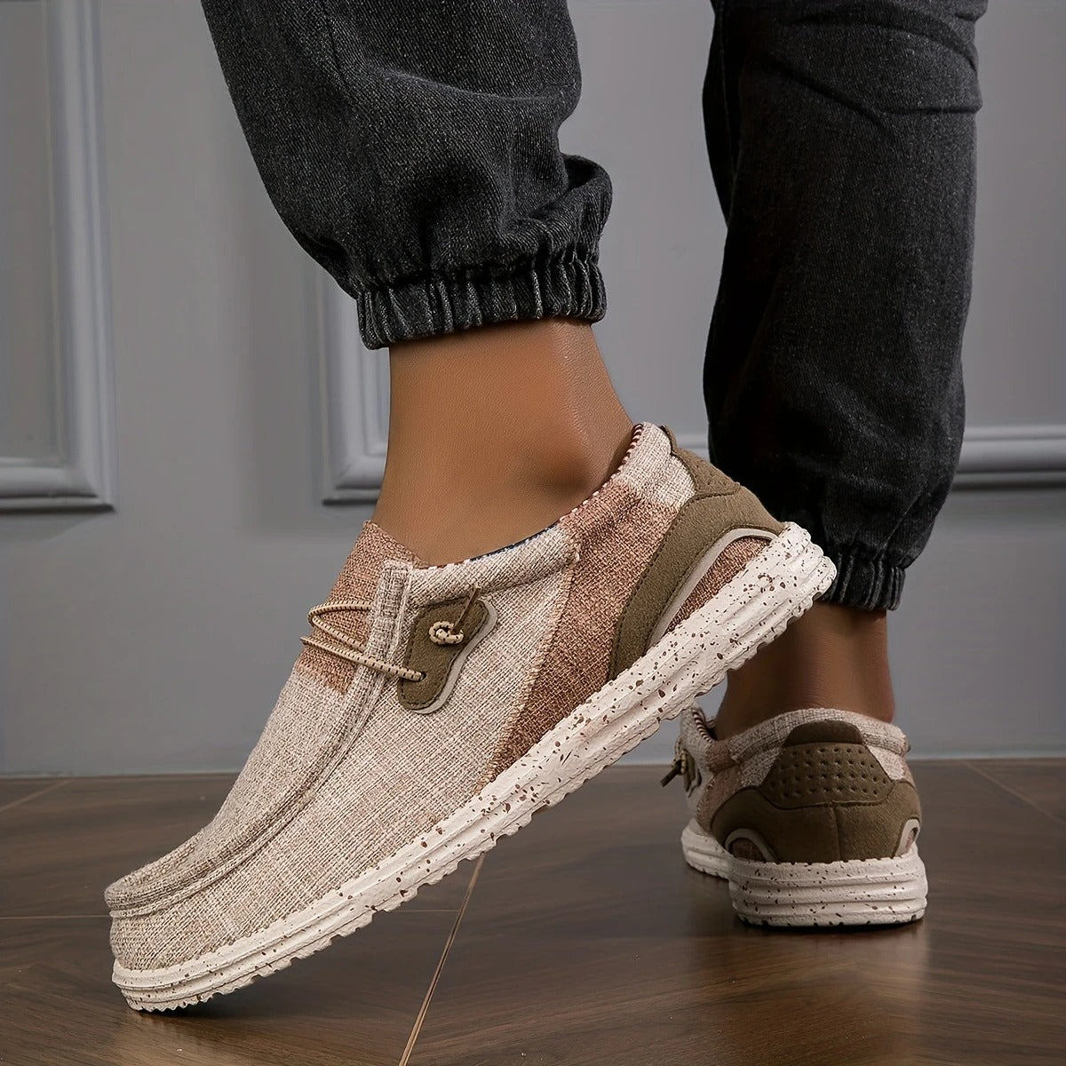 Women's Canvas Slip On Loafers