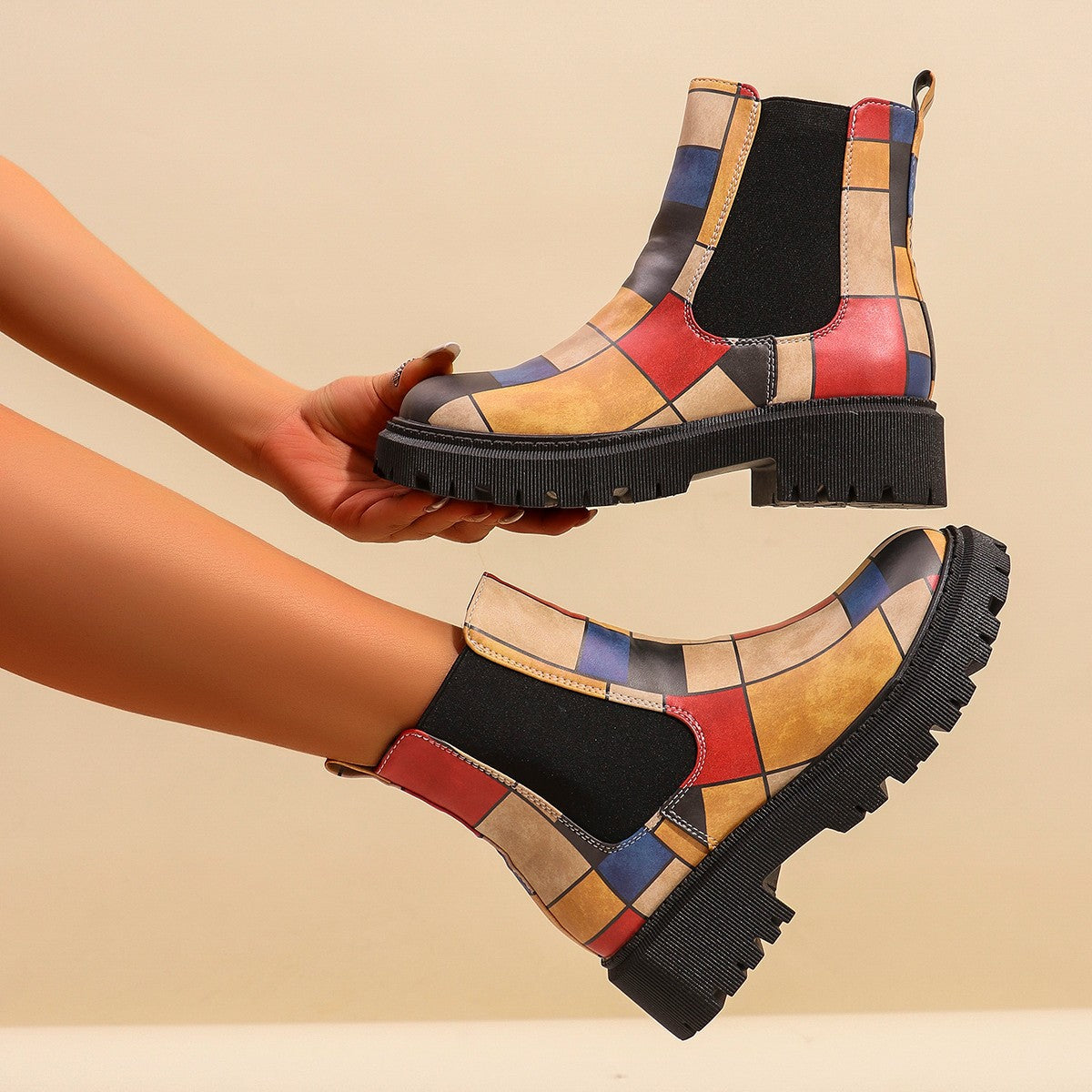 Women's Chunky Chelsea Boots