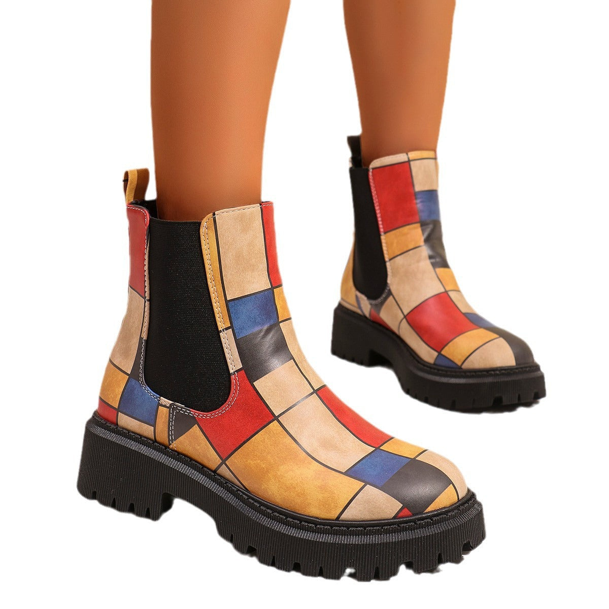 Women's Chunky Chelsea Boots