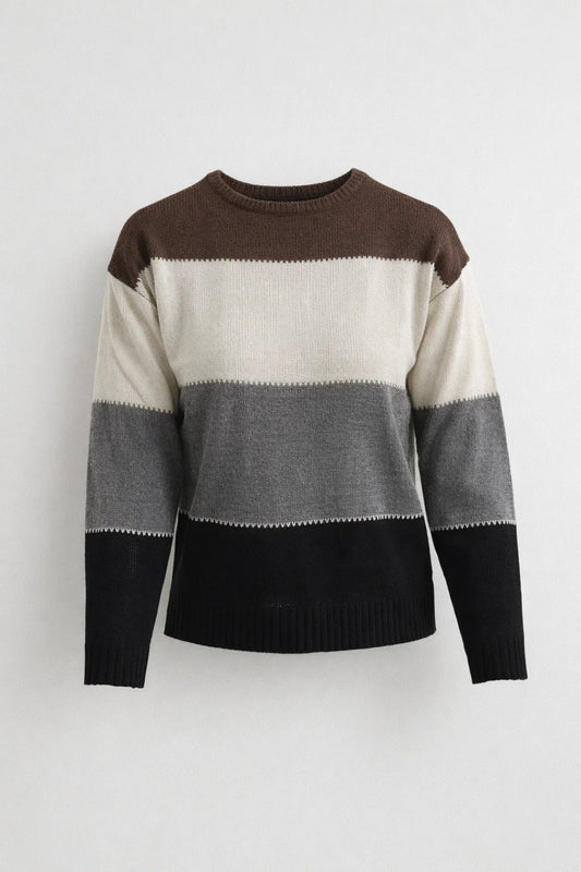 women's knit knit sweater