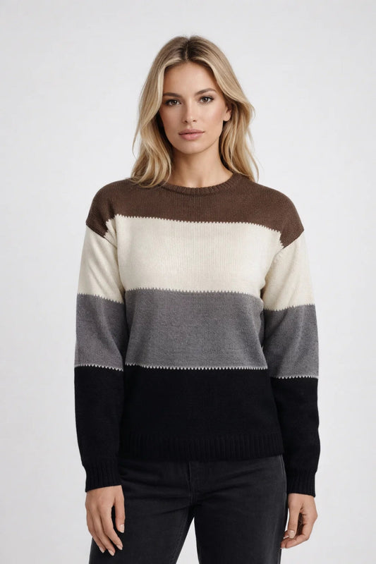 women's knit knit sweater