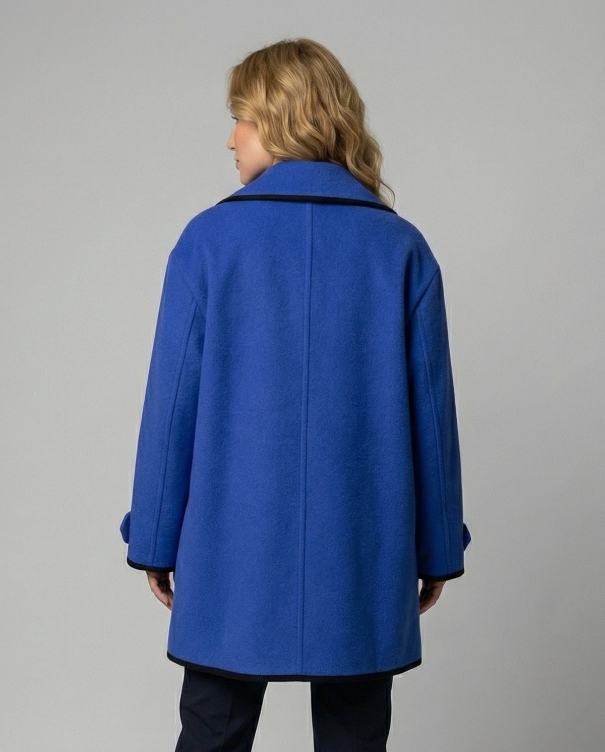Women's Contrast Trim Winter Jacket
