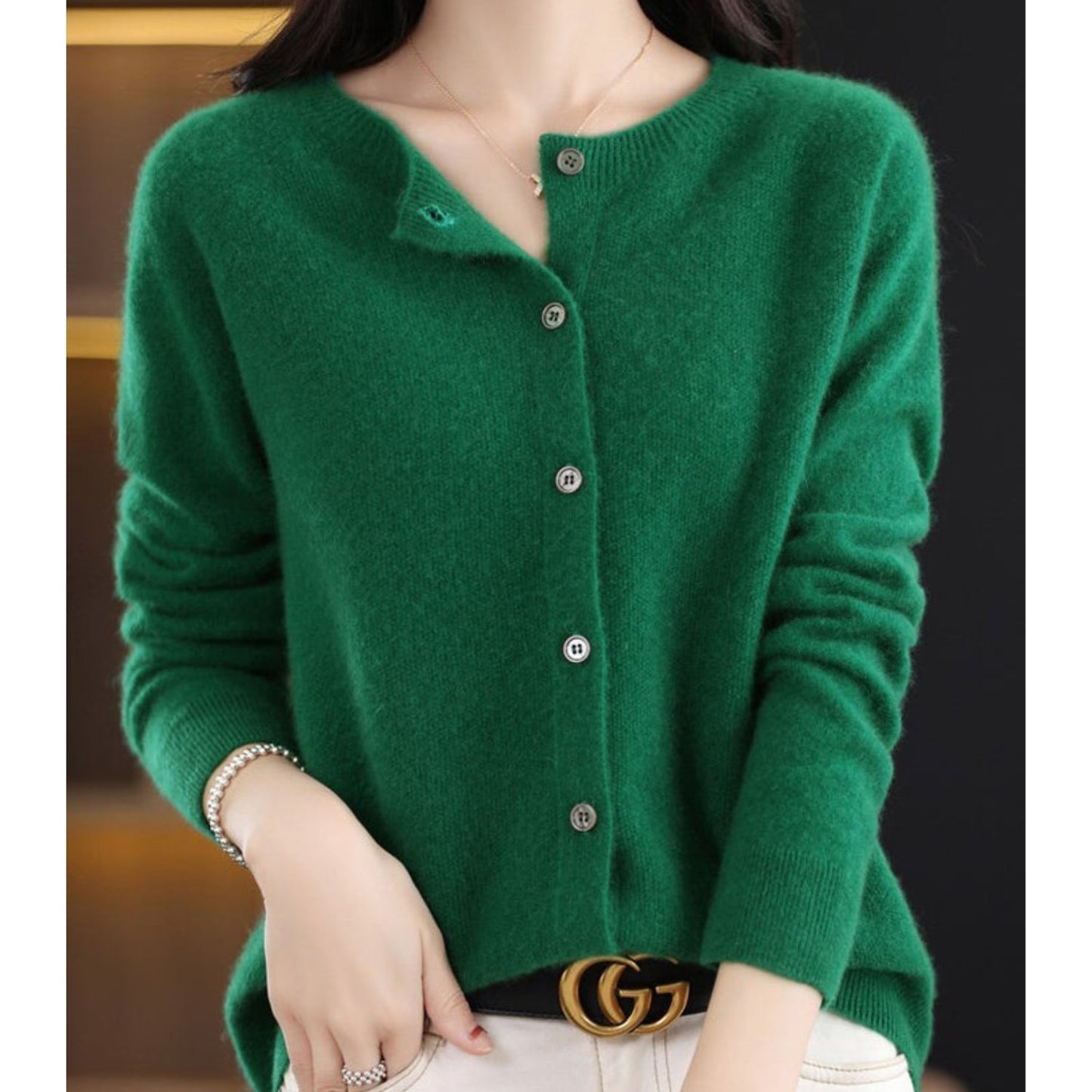 Women's knit cardigan