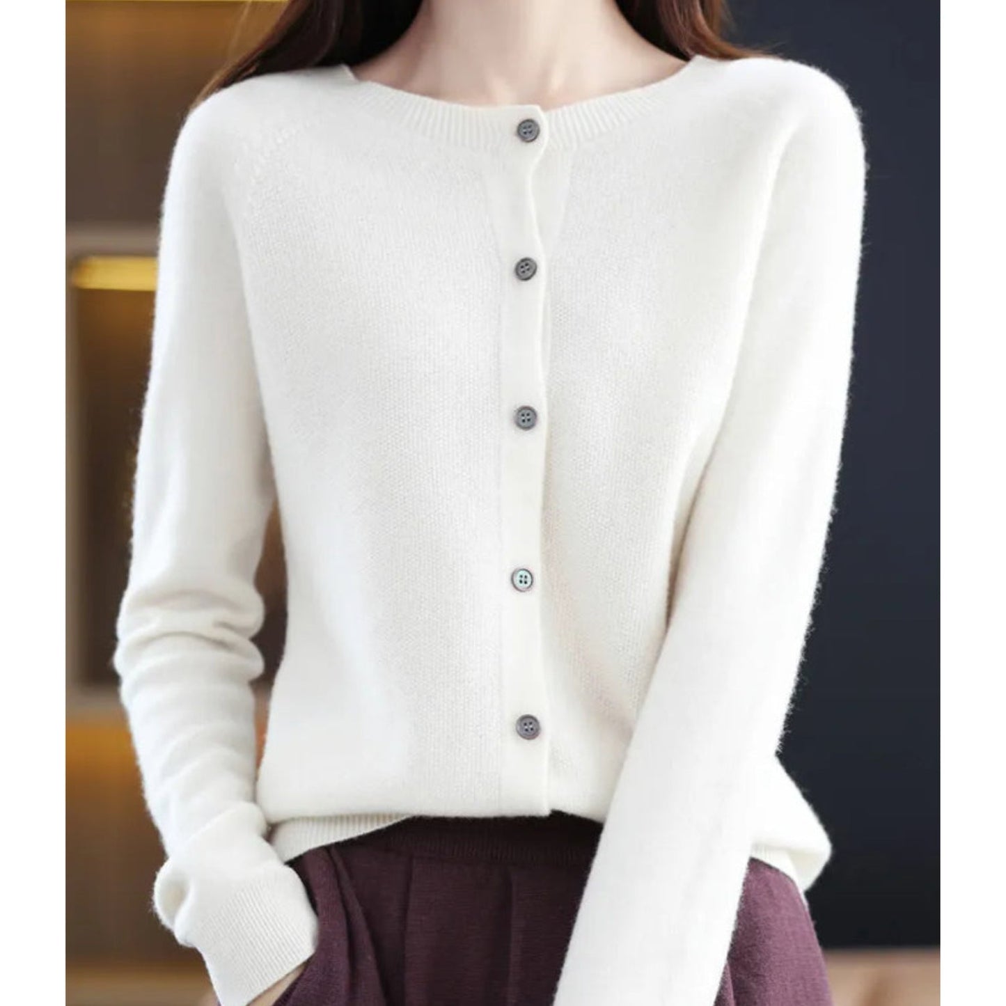 Women's knit cardigan