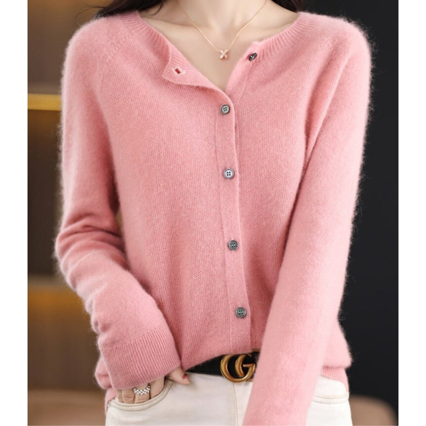 Women's knit cardigan