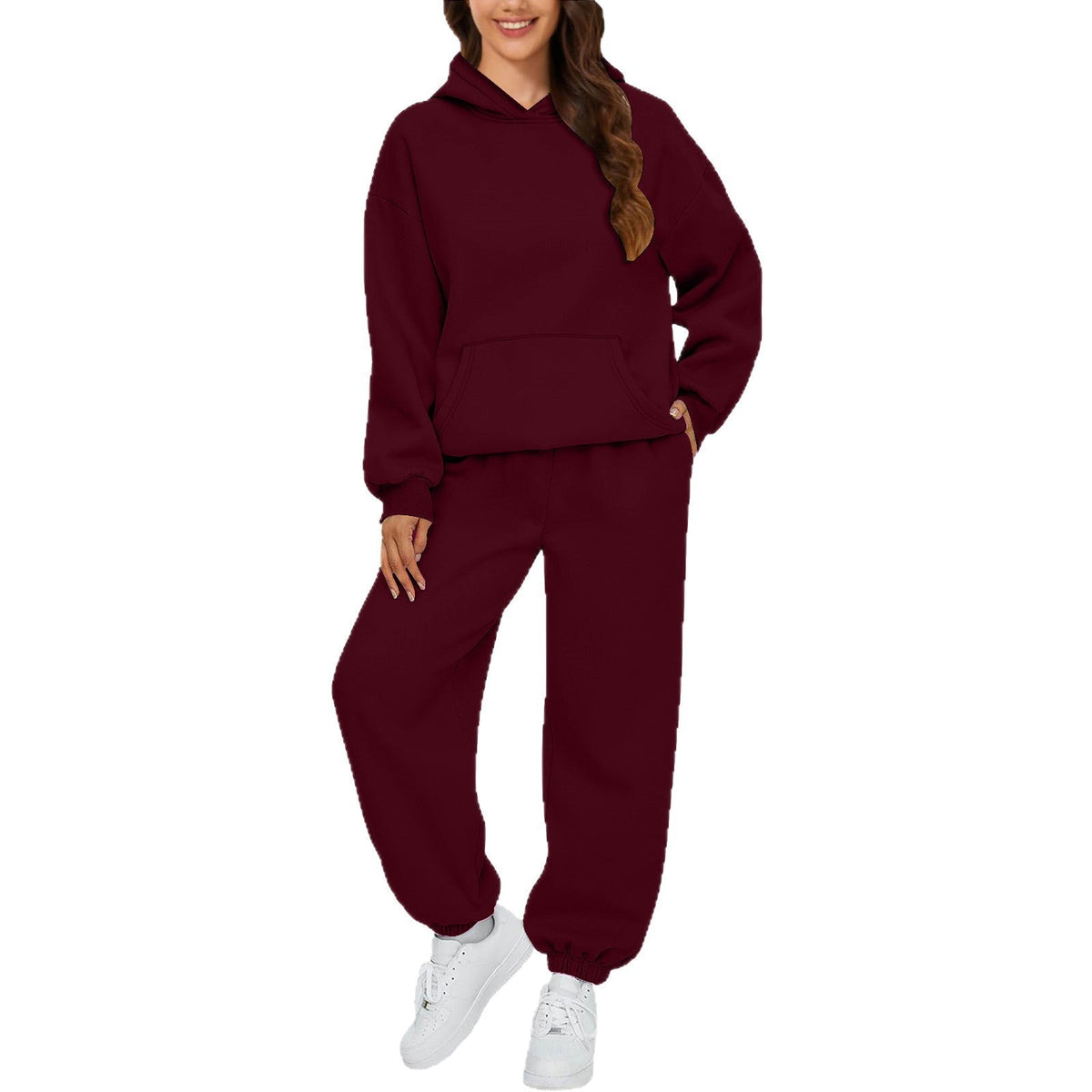 Women's Fleece Hoodie & Jogger Set