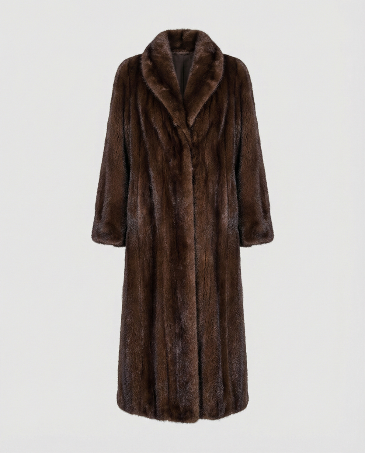 Women's Full Length Faux Fur Coat