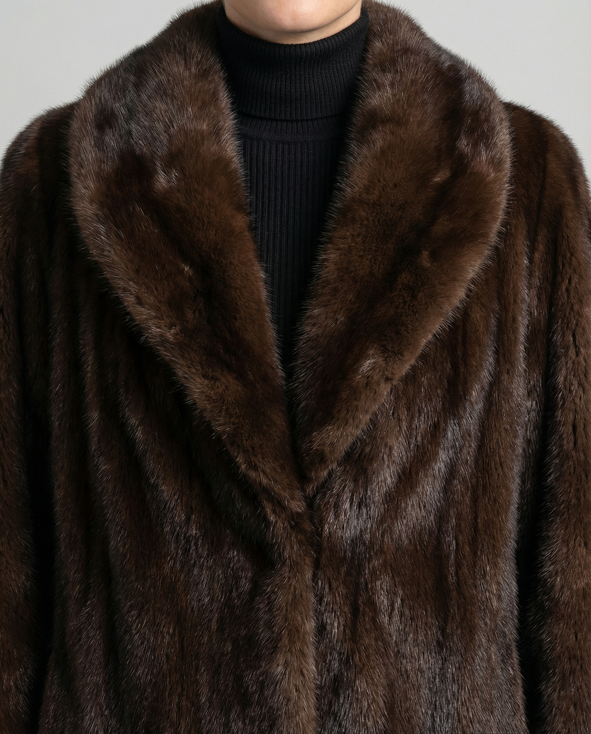 Women's Full Length Faux Fur Coat