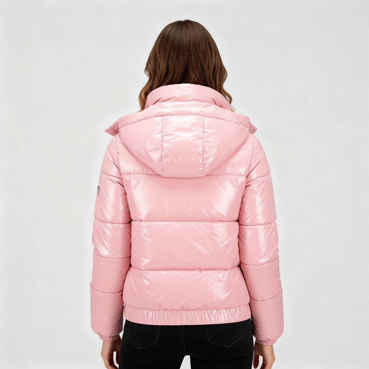 Women's Glossy Puffer Winter Jacket