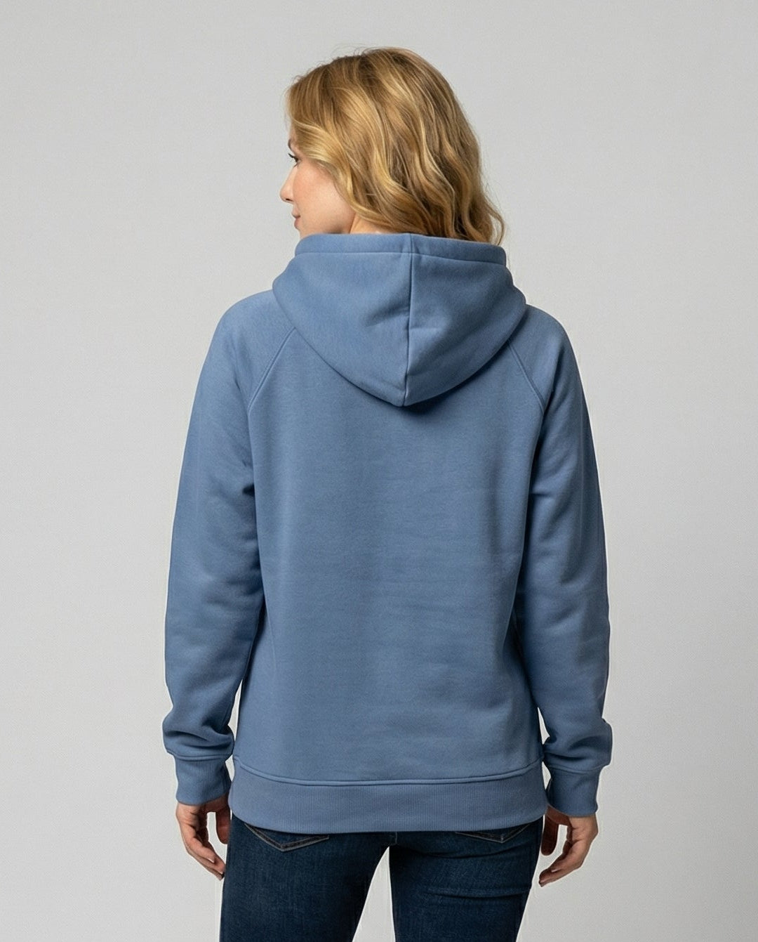 Women's Heart Print Hoodie