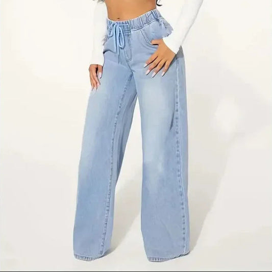 Women's High Waist Relaxed Baggy Jeans