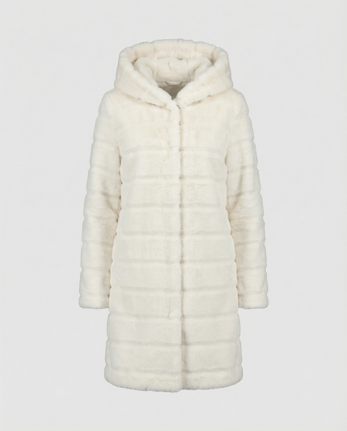 Women's Hooded Faux Fur Winter Jacket