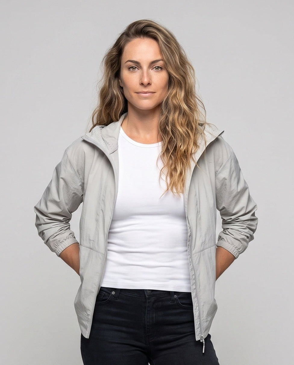 Women's Hooded Zip Jacket