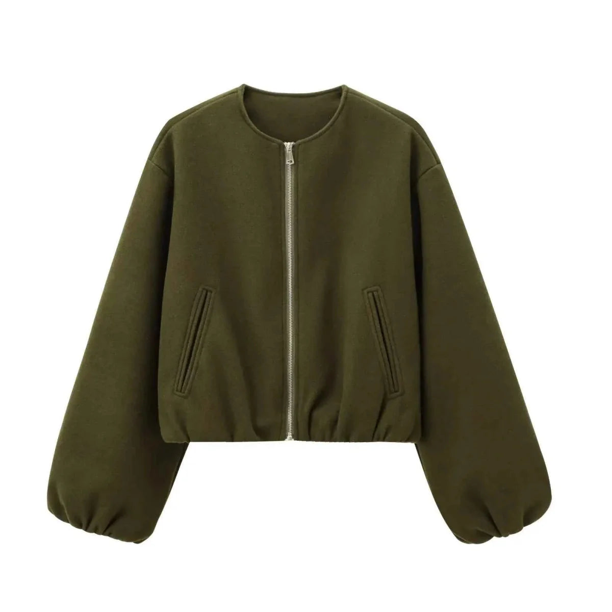 Women's Lightweight Bomber Jacket for Spring