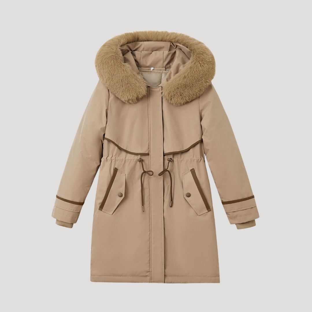 Women's Long Faux Fur Winter Coat