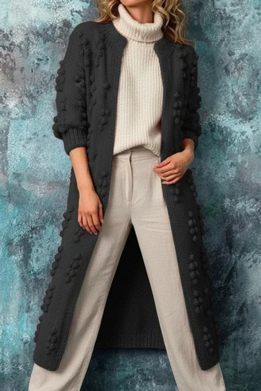 Women's knit cardigan