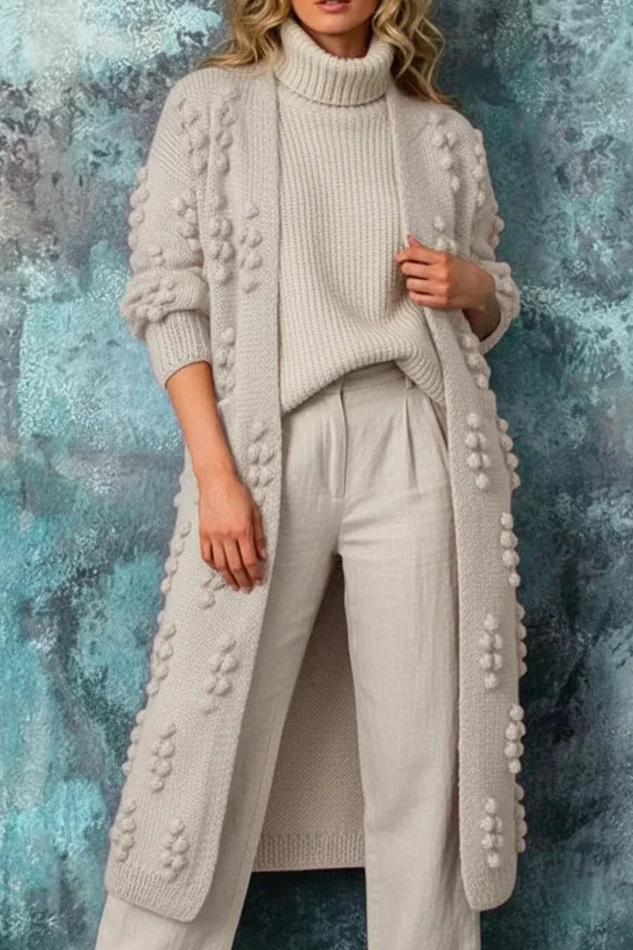 Women's knit cardigan