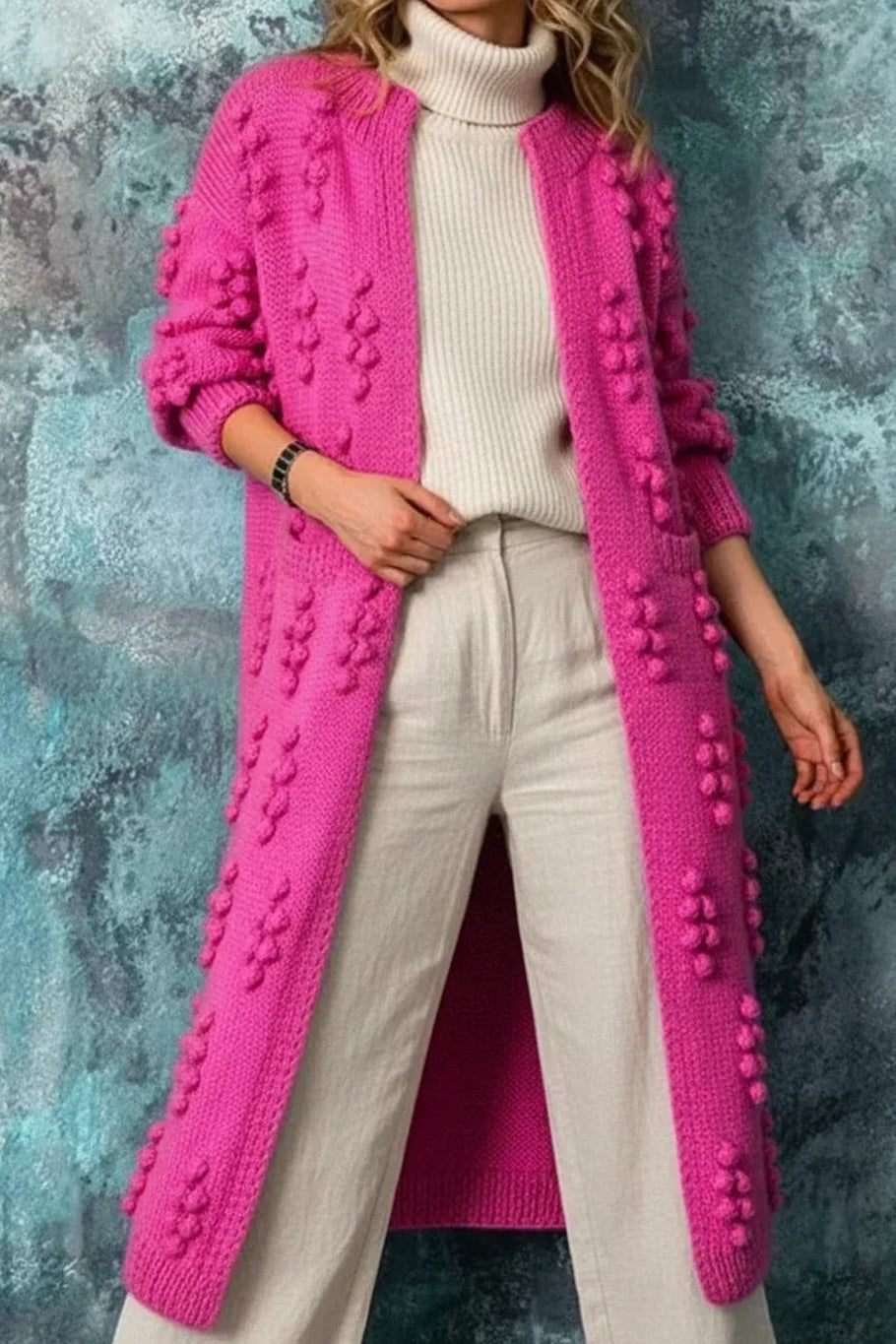Women's knit cardigan