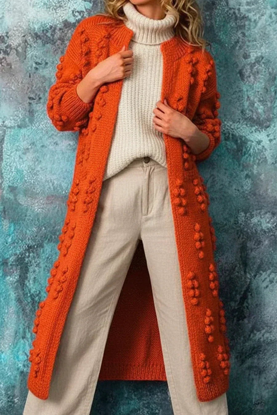 Women's knit cardigan