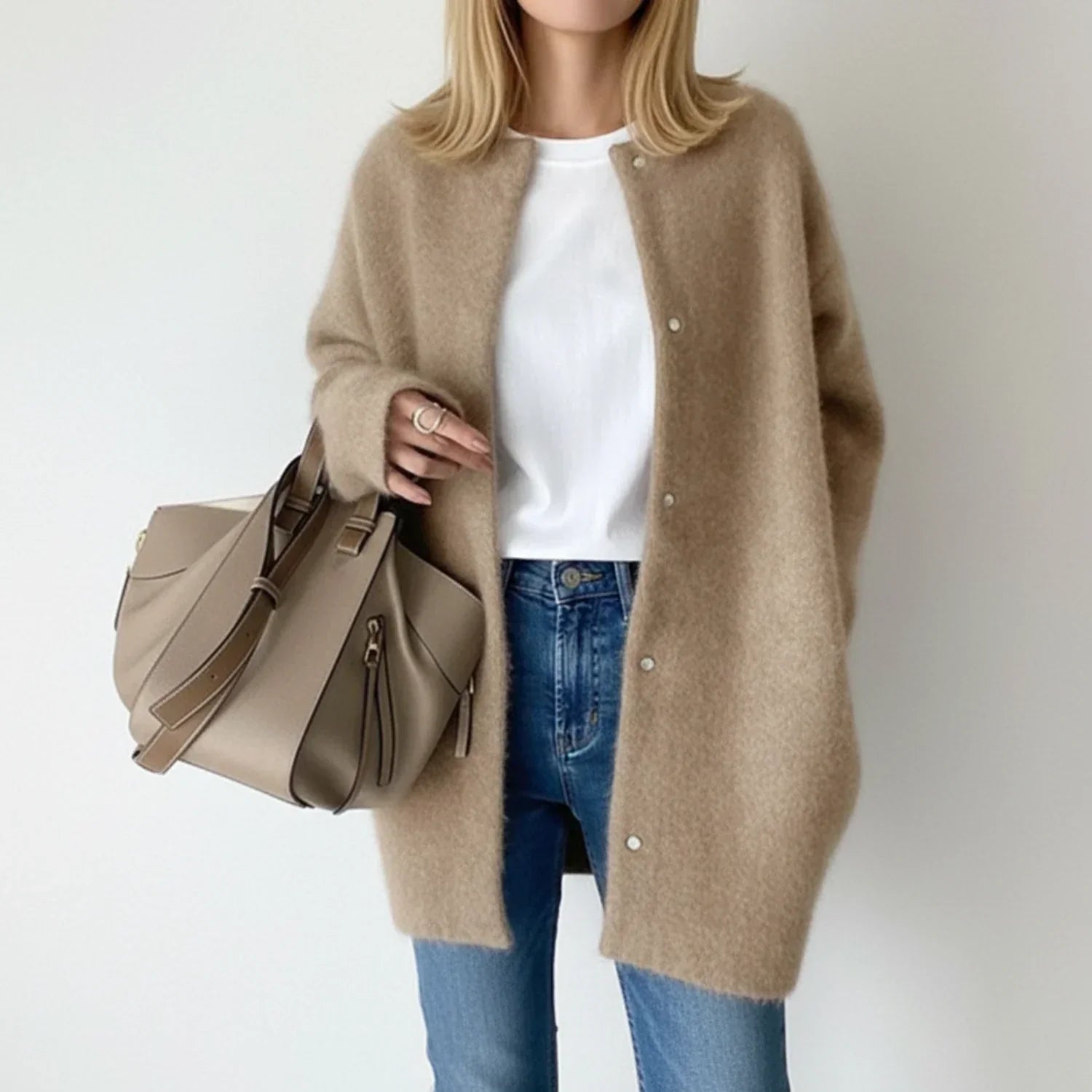 Women's knit cardigan