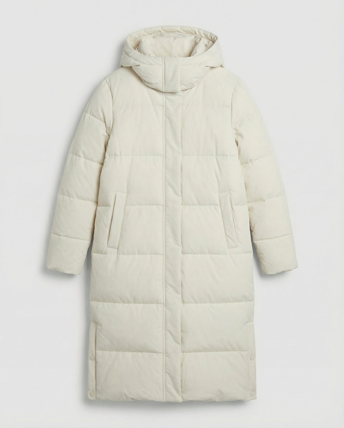 Women's Longline Puffer Winter Jacket