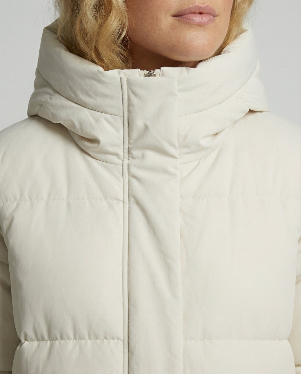 Women's Longline Puffer Winter Jacket
