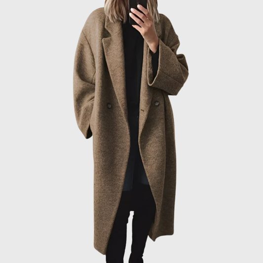 Women's Longline Wool Coat