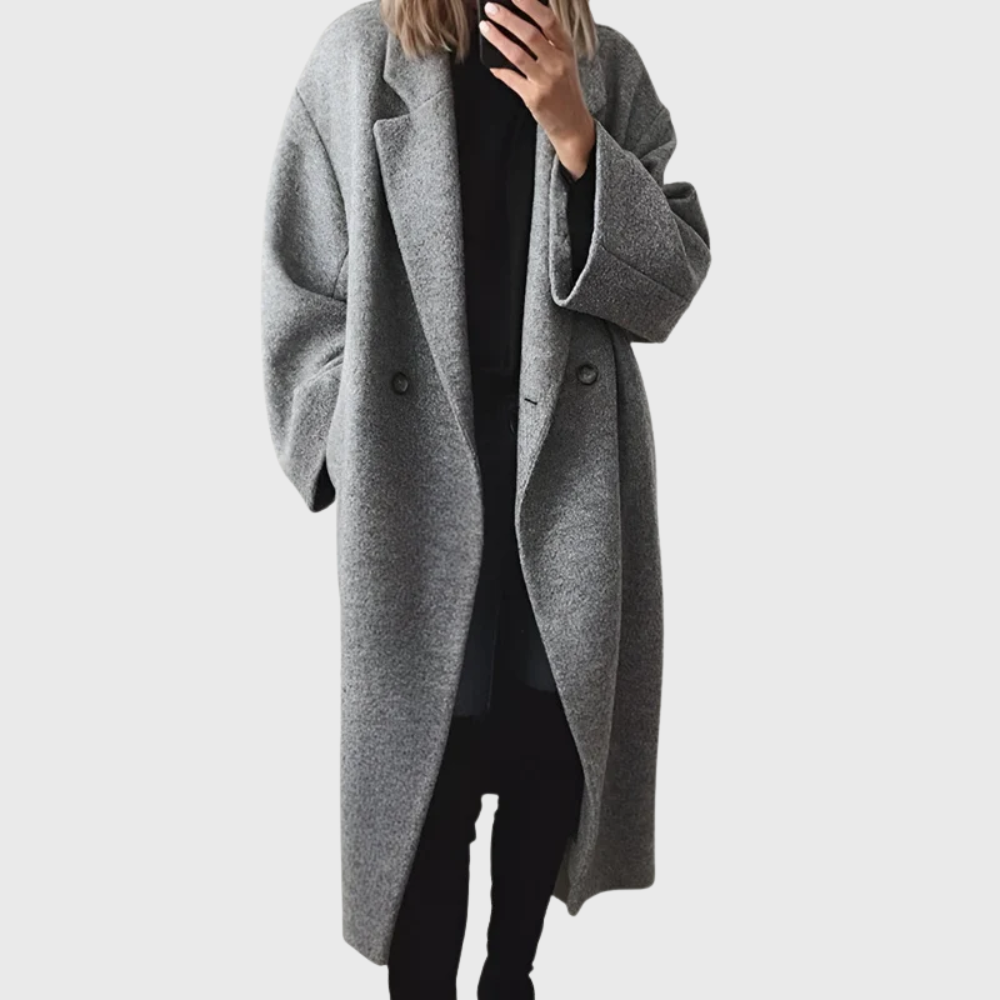 Women's Longline Wool Coat