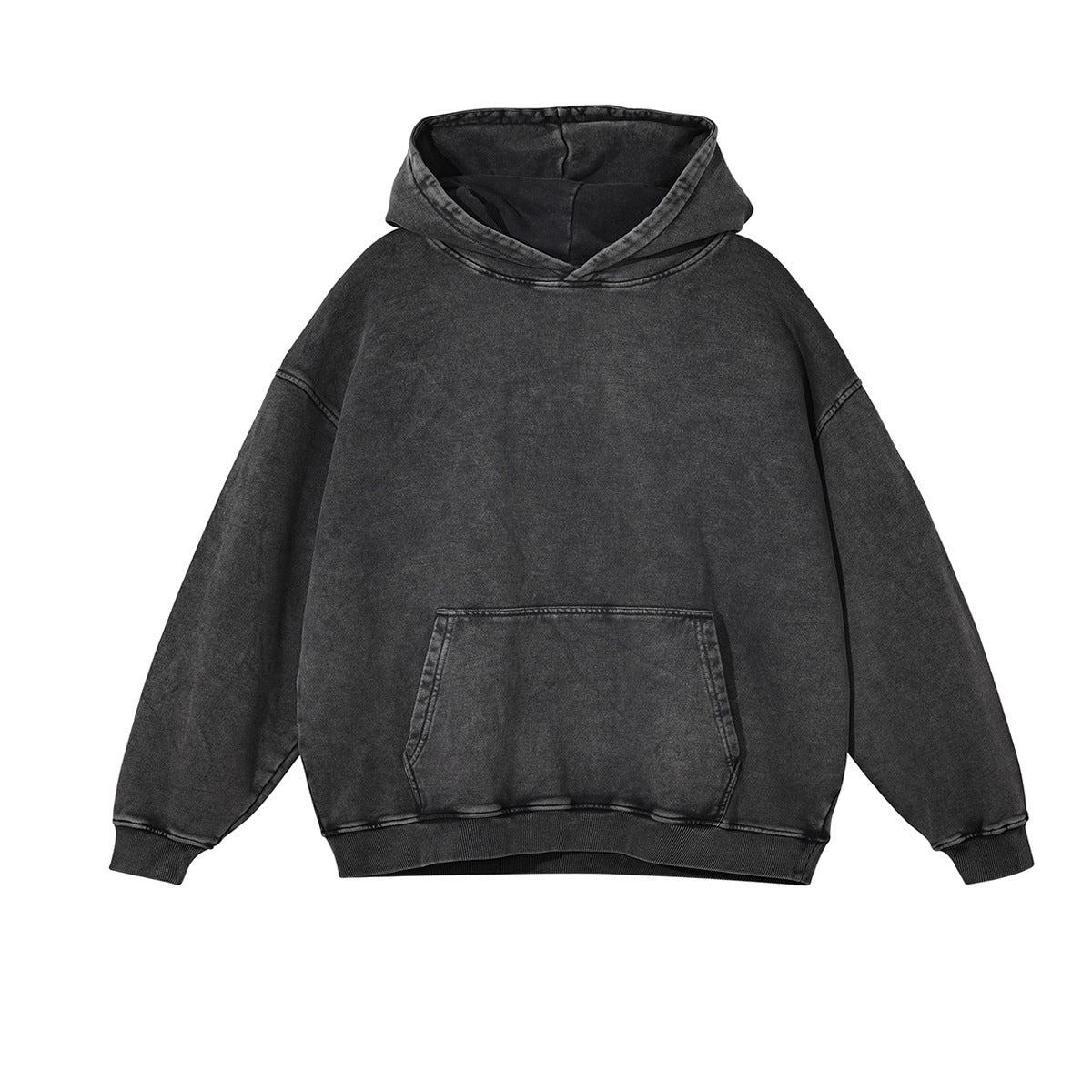 Women's Oversized Acid Wash Pullover Hoodie