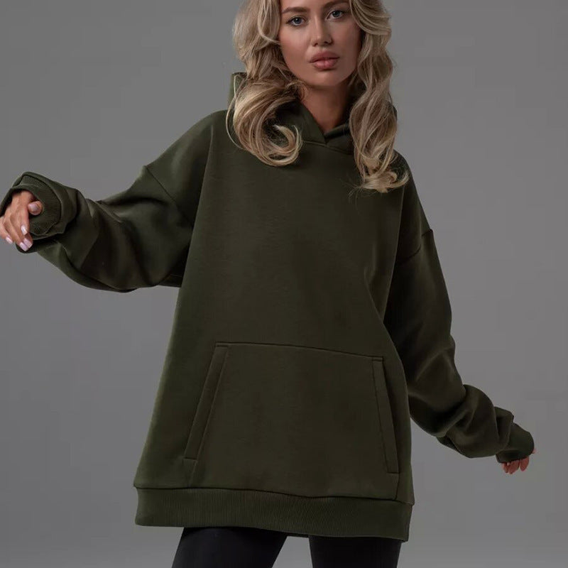Women's Oversized Fleece Hoodie