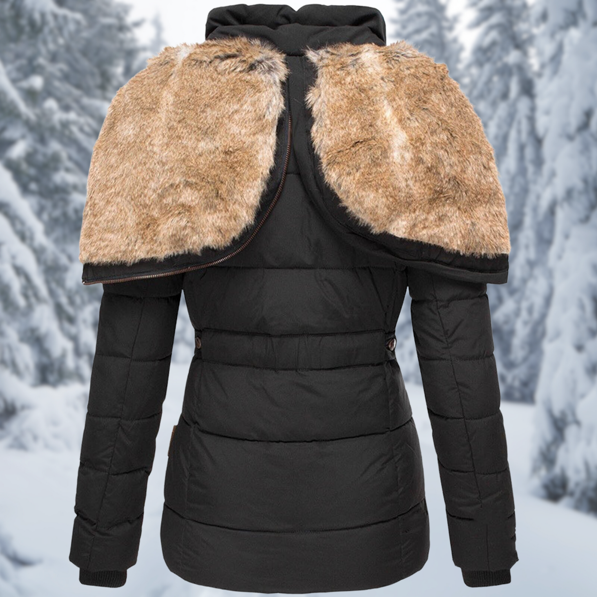 Women's Padded Hooded Parka