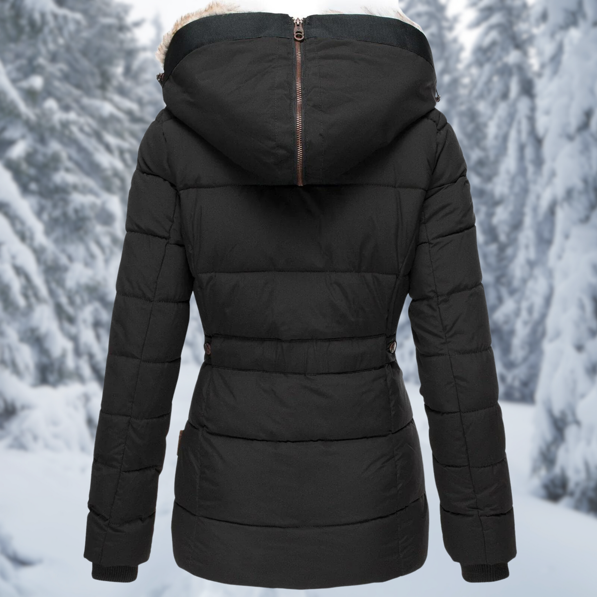 Women's Padded Hooded Parka