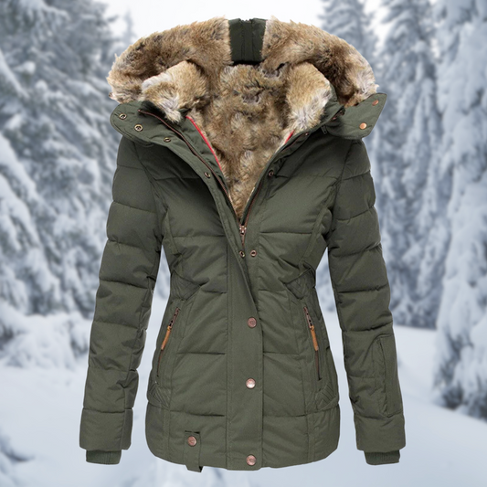 Women's Padded Hooded Parka
