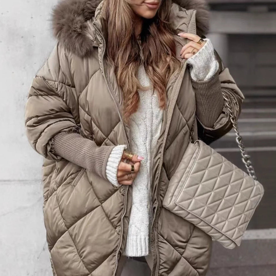 Women's Quilted Longline Parka