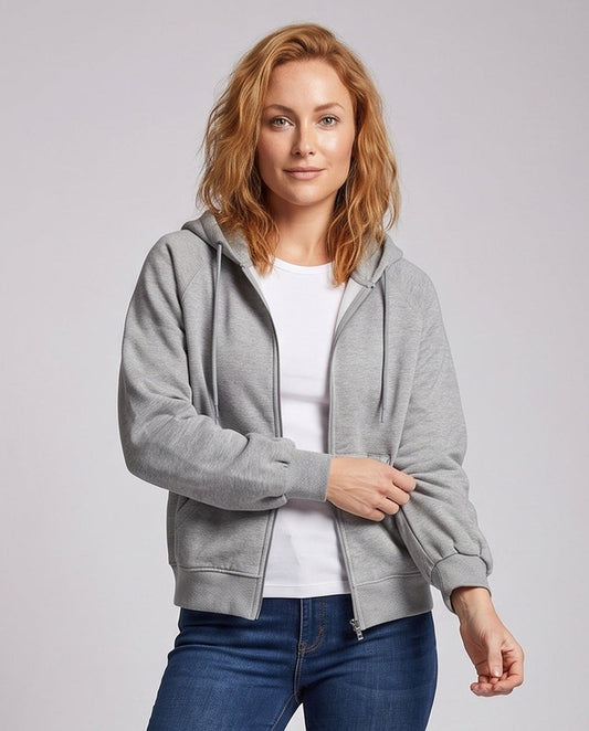 Women's Relaxed Zip Hoodie